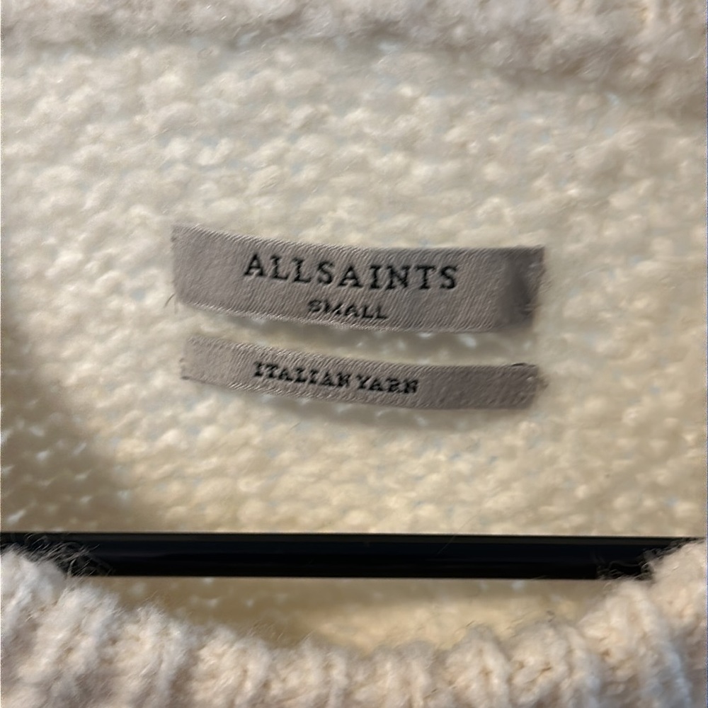 All Saints Italian Yarn Sweater Small - Picture 3 of 4